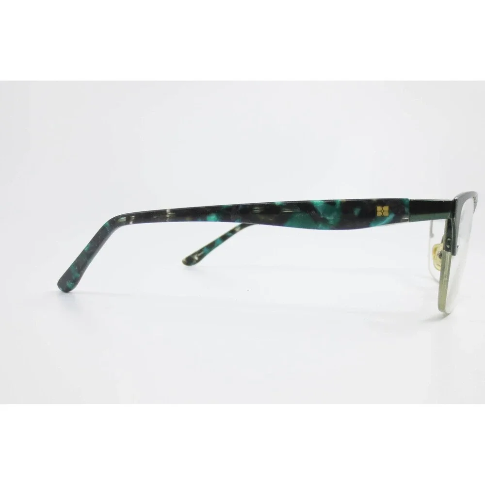 BCBG Max Azria Camilla Teal Cat Eye Semi Rimless Eyeglass Frames 51-17-130